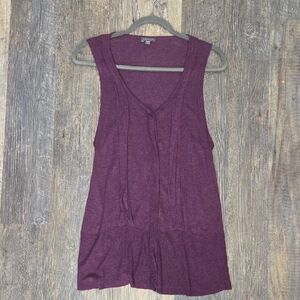 Lilla P Deep Purple Tank Top